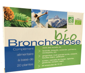 bronchodose BIO 20 plantes ampoules