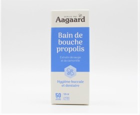 bain de bouche Aagaard Propolis - Sauge - Camomille