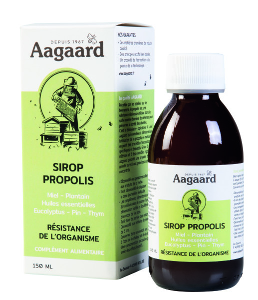 Aagaard - Propolis pure en poudre à avaler bio - 20 g