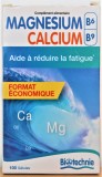 Magnésium Calcium B6 B9 Biotechnie