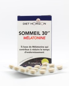 sommeil 30' mélatonine diet horizon Herboristerie Moderne
