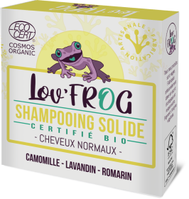 Shampooing solide BIO cheveux normaux Lov' FROG