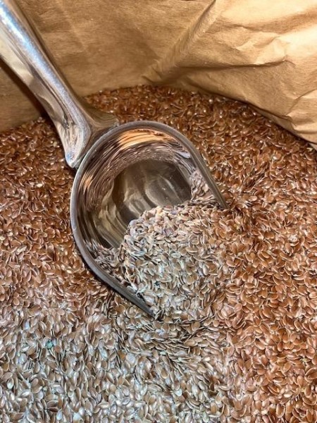 Graines en poudre de LIN en vrac sachet de 100 g Herboristerie